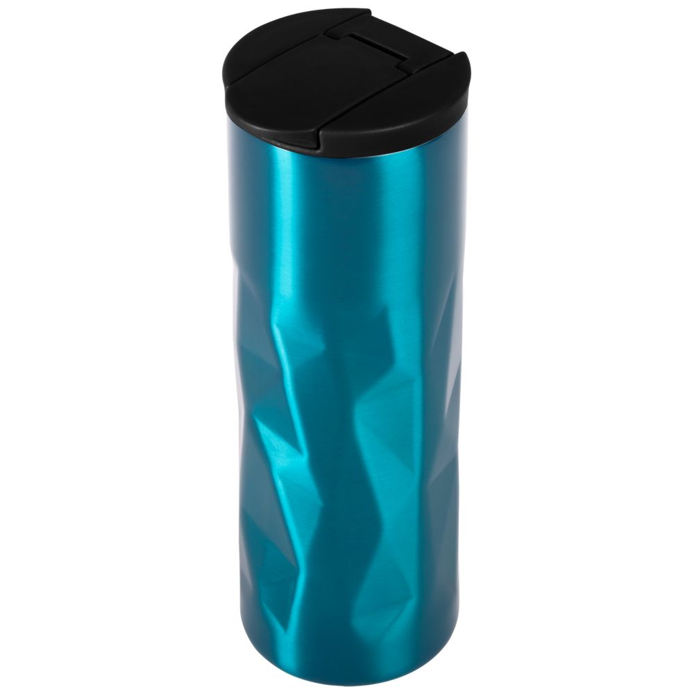 Набор Gems: ежедневник и термостакан, бирюзовый / Миниатюра WWW (1000)