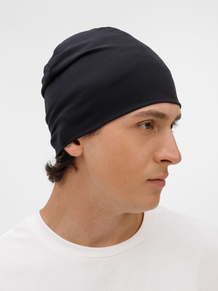 Шапка Senti, черная / Миниатюра модельного (1000)