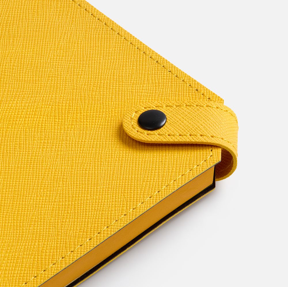 Ежедневник Espresso, недатированный, желтый / Миниатюра WWW (1000)