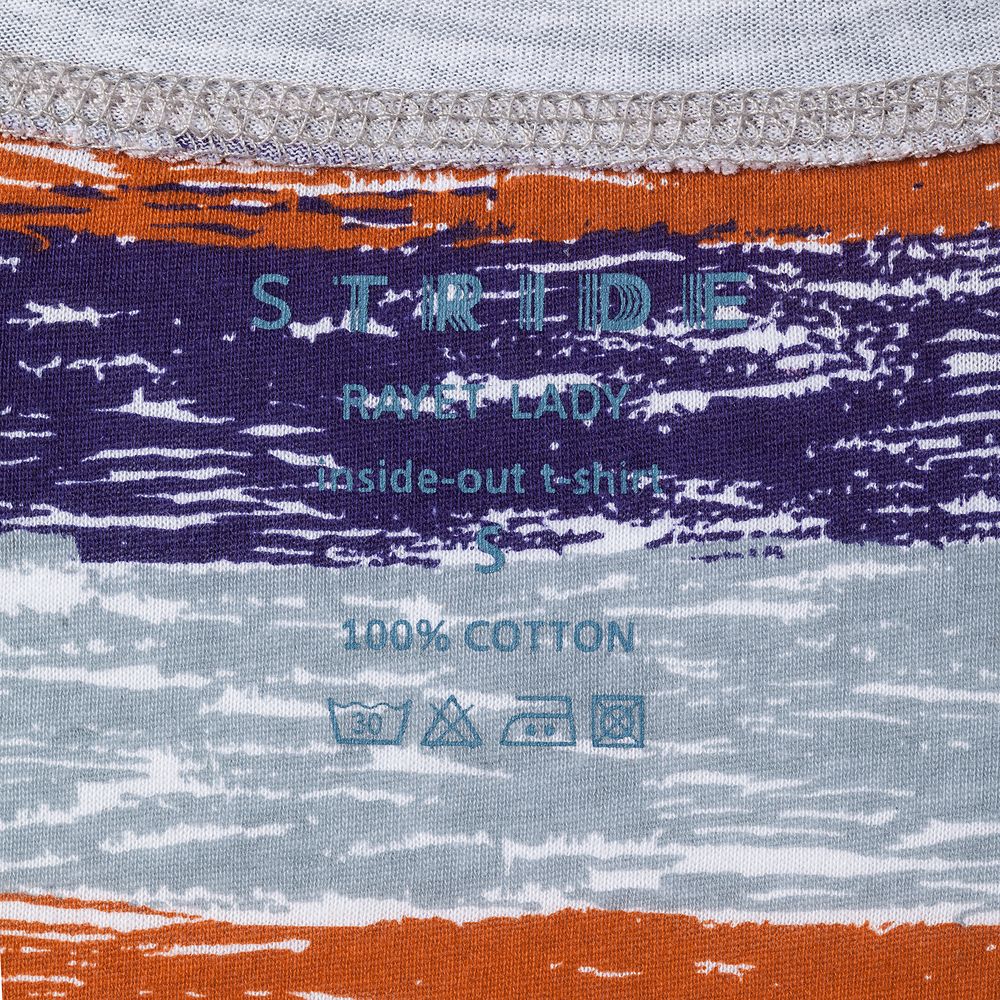 Футболка женская Rayet Lady двусторонняя, оранжевая с фиолетовым / Миниатюра WWW (1000)