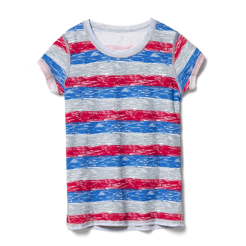 Футболка женская Rayet Lady двусторонняя, красная с синим / Миниатюра WWW (1000)