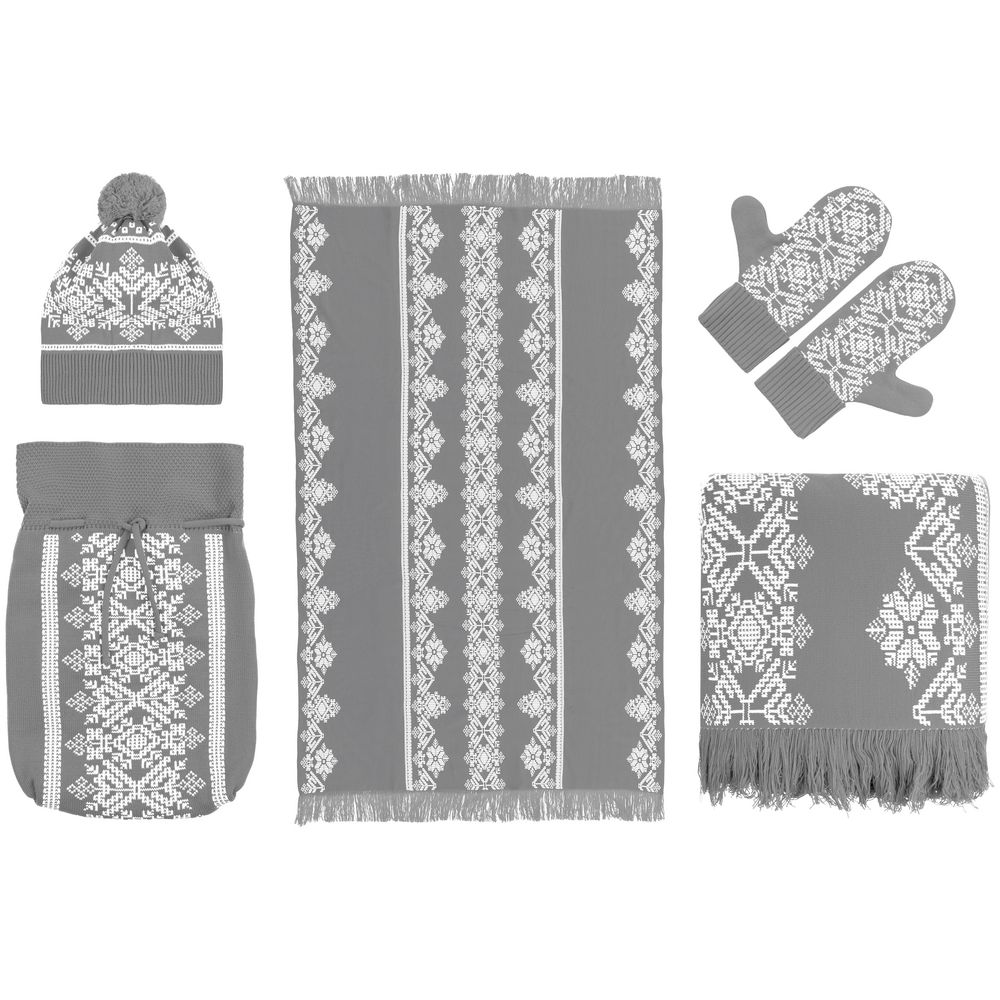 Варежки Onego, серые / Миниатюра WWW (1000)