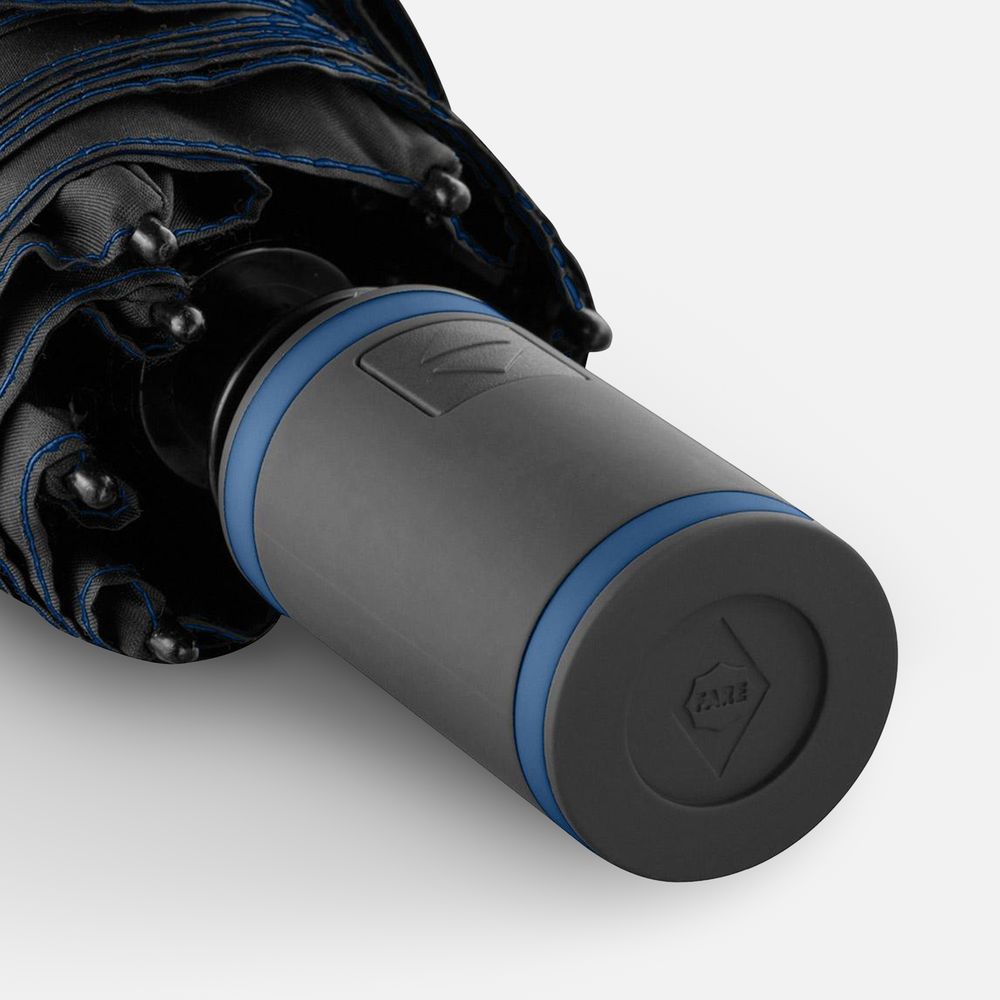 Зонт складной AOC Mini с цветными спицами, темно-синий / Миниатюра WWW (1000)