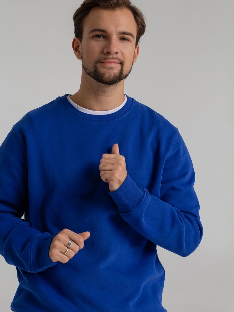 Свитшот унисекс King, ярко-синий / Миниатюра WWW (1000)