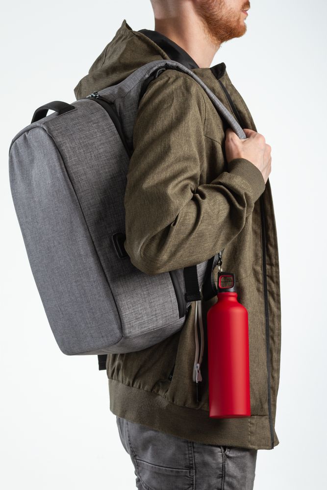 Бутылка для воды Al, красная / Миниатюра WWW (1000)