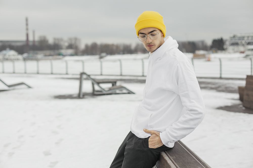 Шапка Life Explorer, ярко-желтая / Миниатюра WWW (1000)