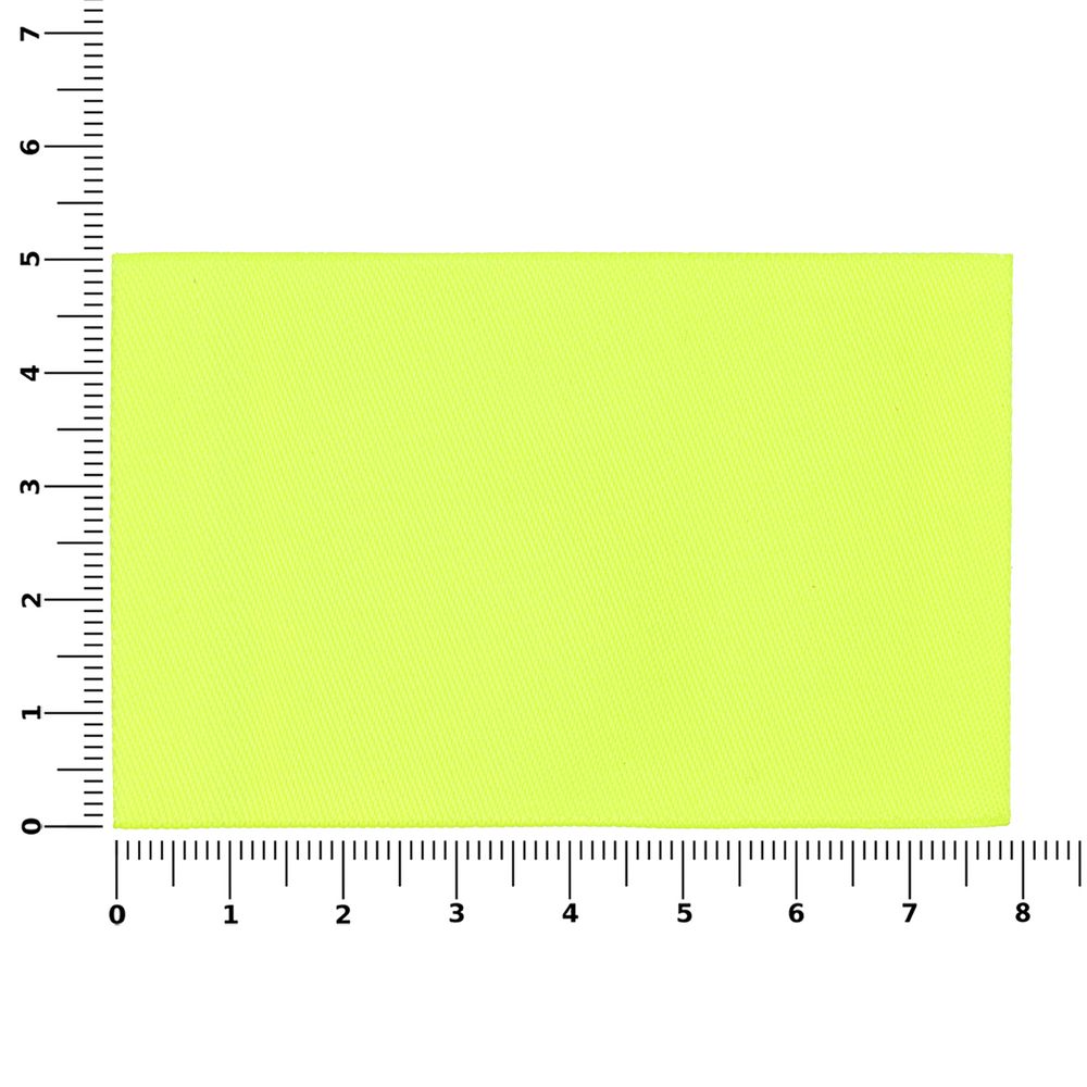 Лейбл тканевый Epsilon, XL, желтый неон / Миниатюра WWW (1000)