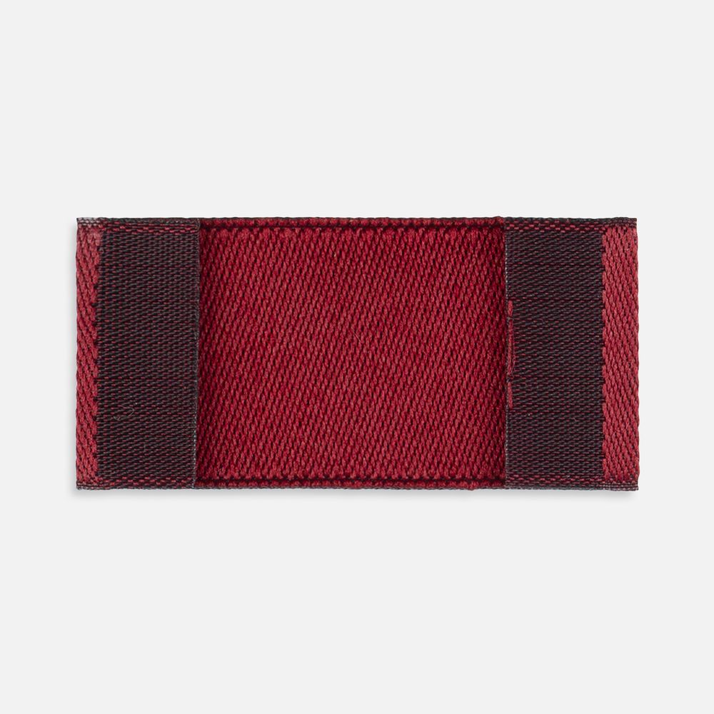 Лейбл тканевый Epsilon, XXS, бордовый / Миниатюра WWW (1000)