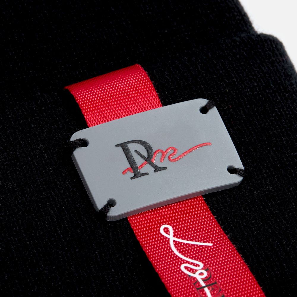 Лейбл из ПВХ Kreta, S, серый / Миниатюра нанесения (1000)