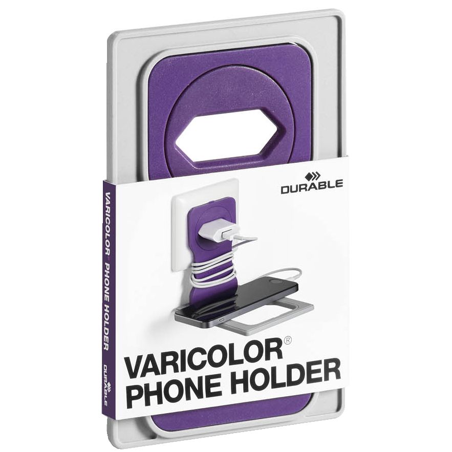Держатель для зарядки телефона Varicolor Phone Holder, фиолетовый / Миниатюра WWW (1000)