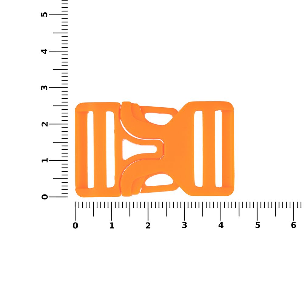 Застежка-пряжка Fibbia, оранжевый неон / Миниатюра WWW (1000)