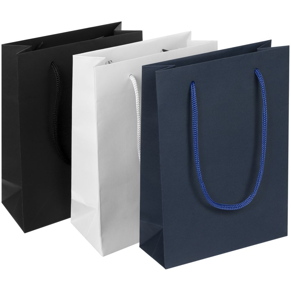 Пакет бумажный Vid S, белый / Миниатюра WWW (1000)