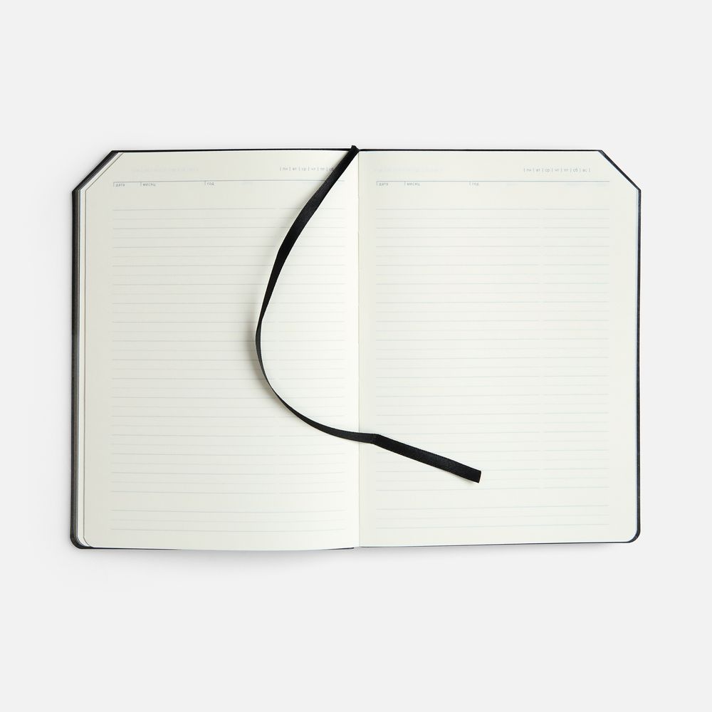 Ежедневник Espresso, недатированный, серый / Миниатюра WWW (1000)