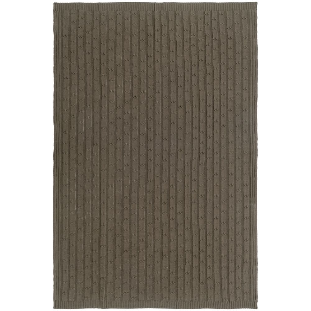 Плед Trenza, коричневый (какао) / Миниатюра WWW (1000)