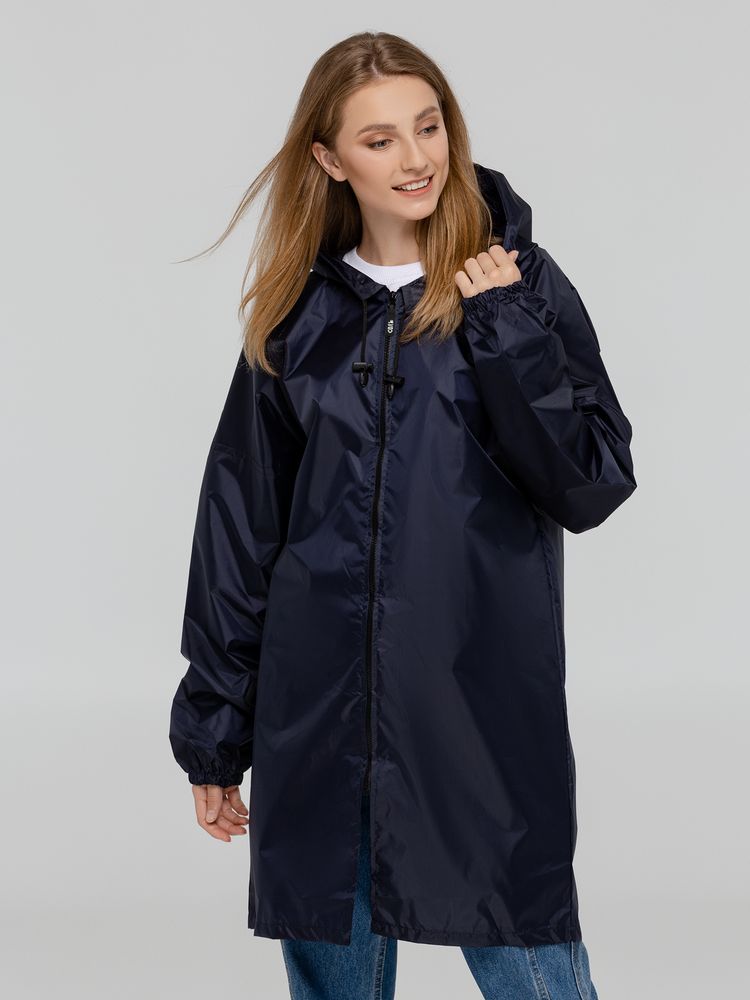 Дождевик «Не капай на мозг», темно-синий / Миниатюра WWW (1000)