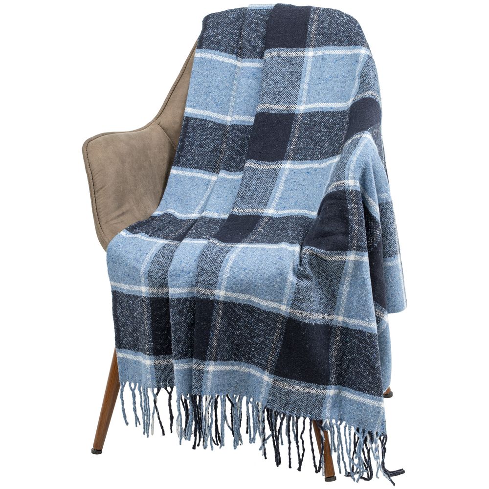 Плед Dublin, синий / Миниатюра WWW (1000)