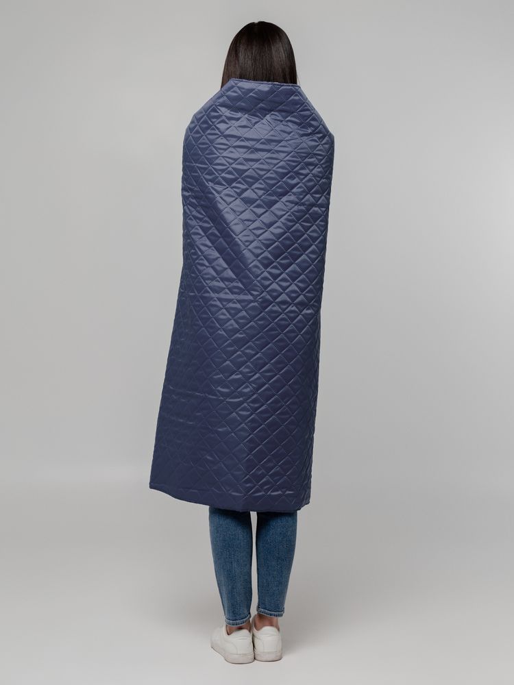 Плед-пончо для пикника SnapCoat, синий / Миниатюра WWW (1000)