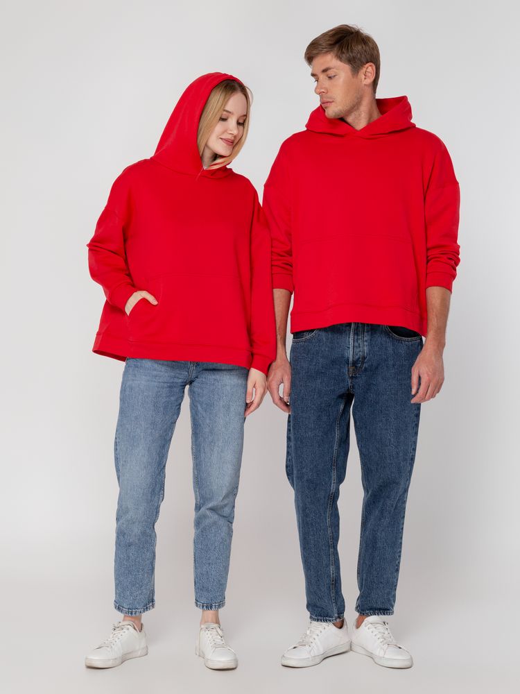 Худи оверсайз унисекс Outshine, красное / Миниатюра WWW (1000)