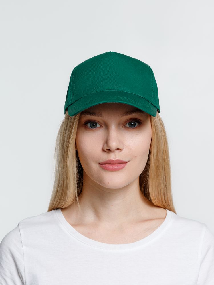 Бейсболка Promo, темно-зеленая / Миниатюра модельного (1000)