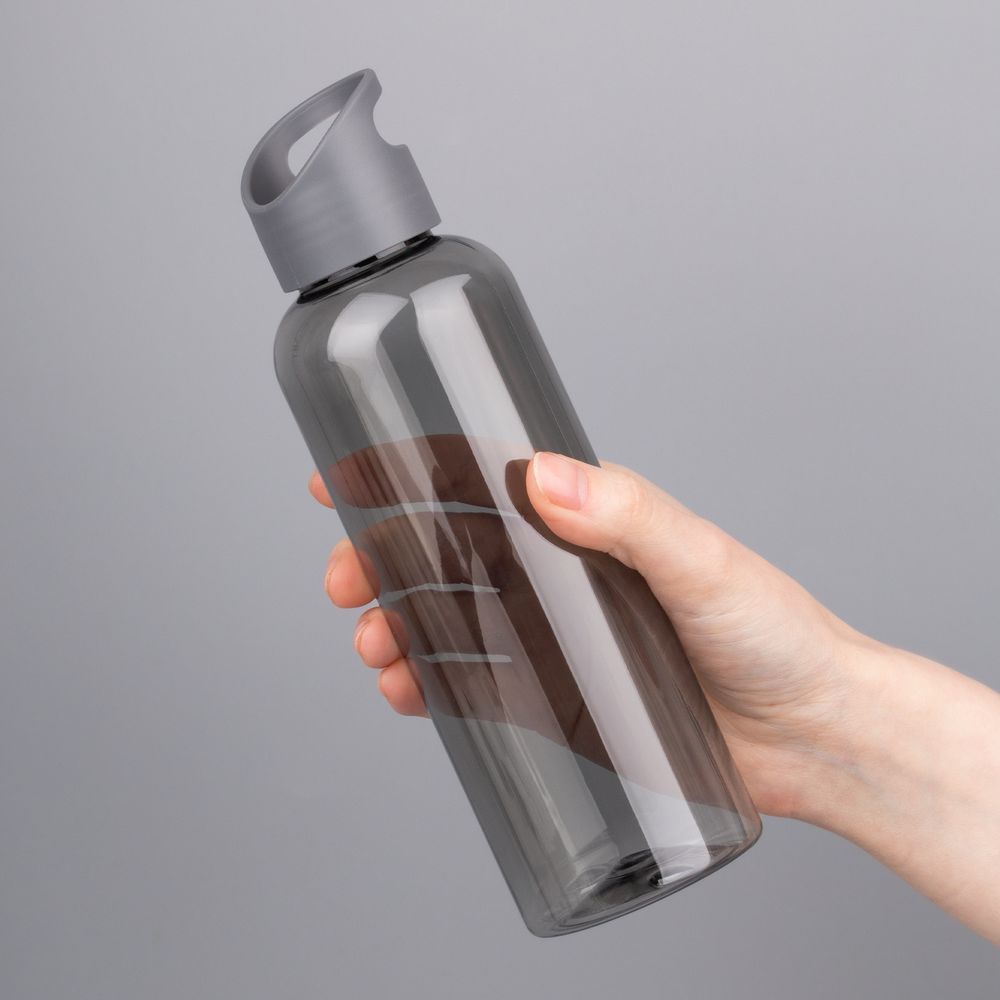 Бутылка для воды Plaske, серая / Миниатюра WWW (1000)