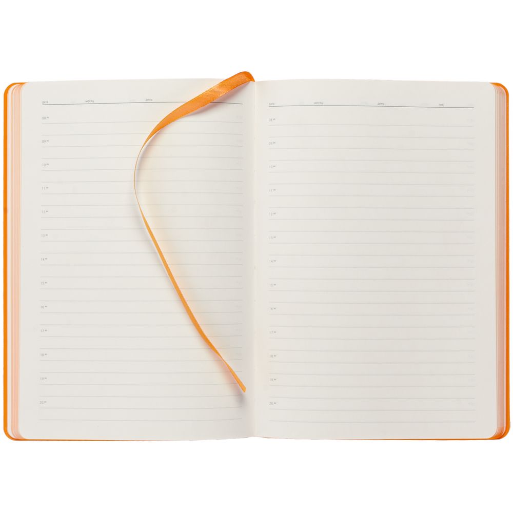 Ежедневник Ridge, недатированный, оранжевый / Миниатюра WWW (1000)