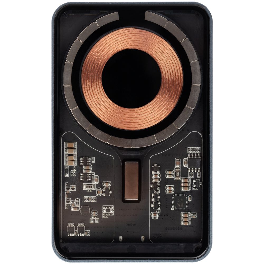 Магнитный беспроводной аккумулятор Cooper Ergo 5000 мАч, темно-серый / Миниатюра WWW (1000)