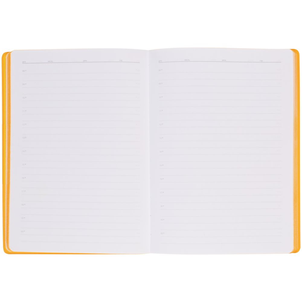 Ежедневник Flexpen Shall, недатированный, желтый / Миниатюра WWW (1000)