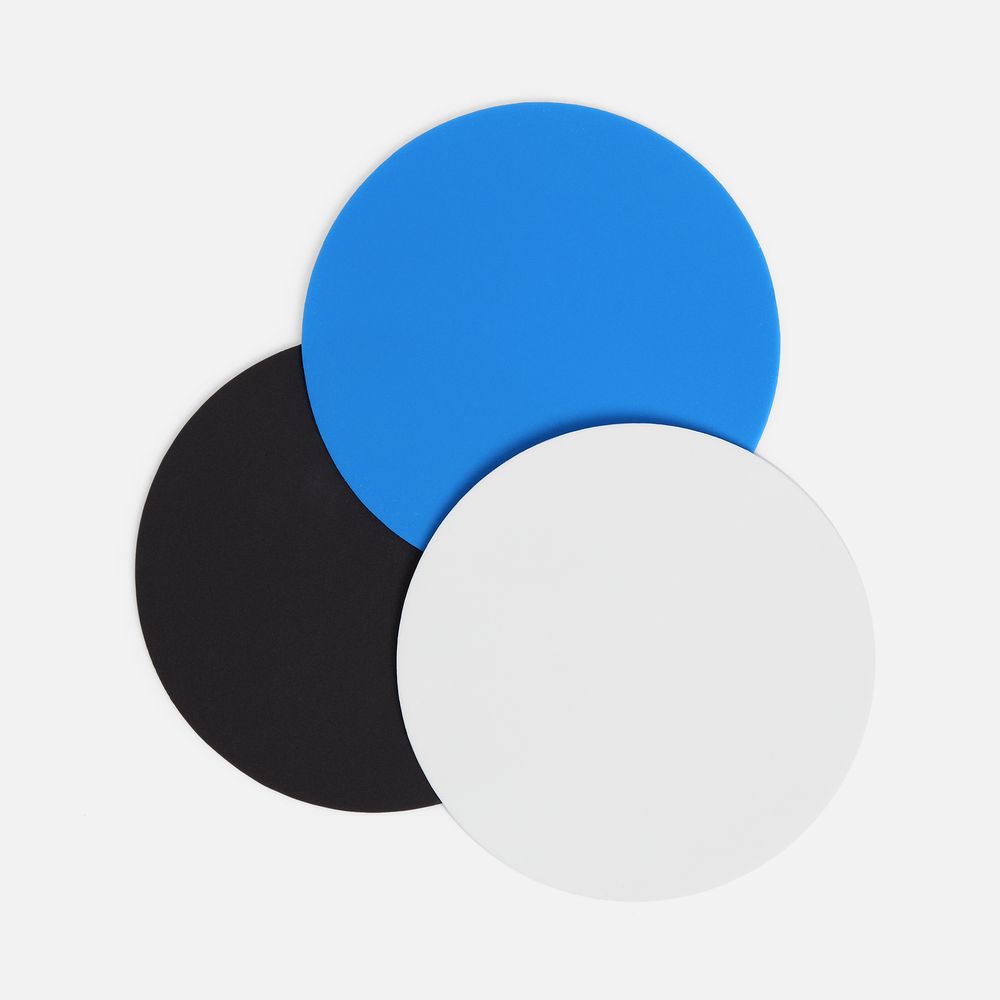 Костер Costero, круглый, черный / Миниатюра WWW (1000)