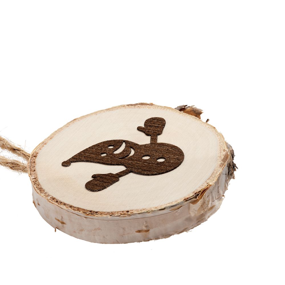 Подвеска Logger, со снеговиком / Миниатюра WWW (1000)