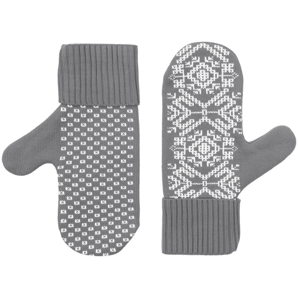 Варежки Onego, серые / Миниатюра WWW (1000)