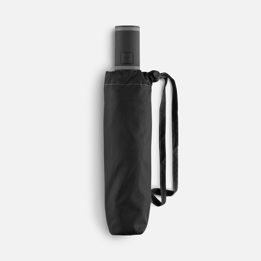 Зонт складной AOC Mini с цветными спицами, серый / Миниатюра WWW (1000)