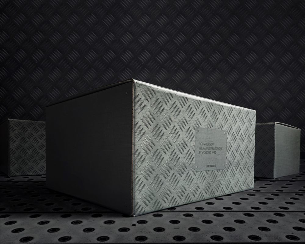 Коробка Hard Work / Миниатюра WWW (1000)