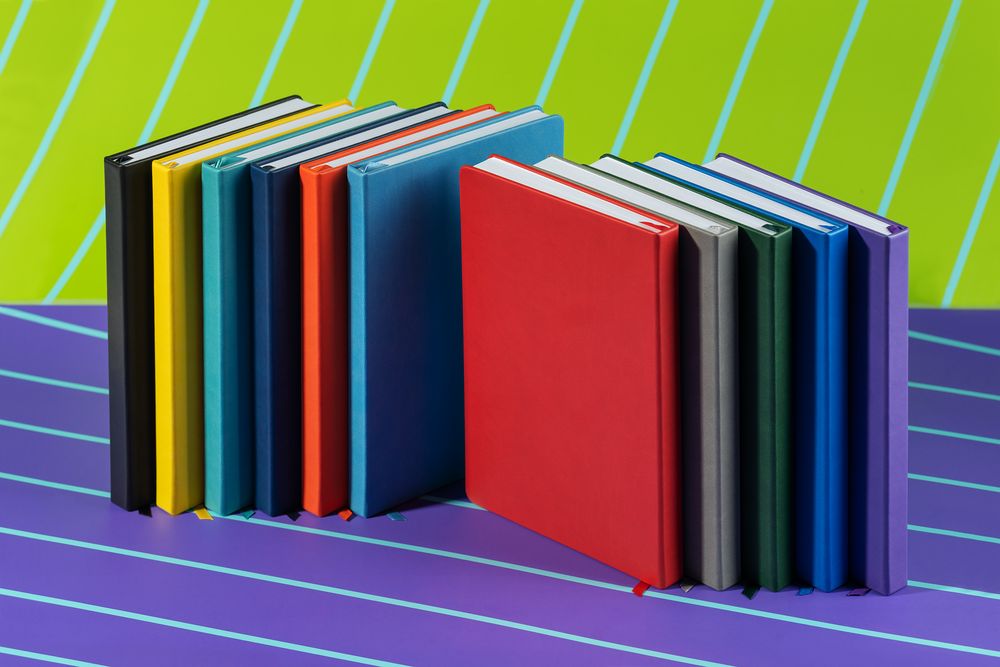 Ежедневник New Latte, недатированный, бирюзовый / Миниатюра имиджевого (1000)