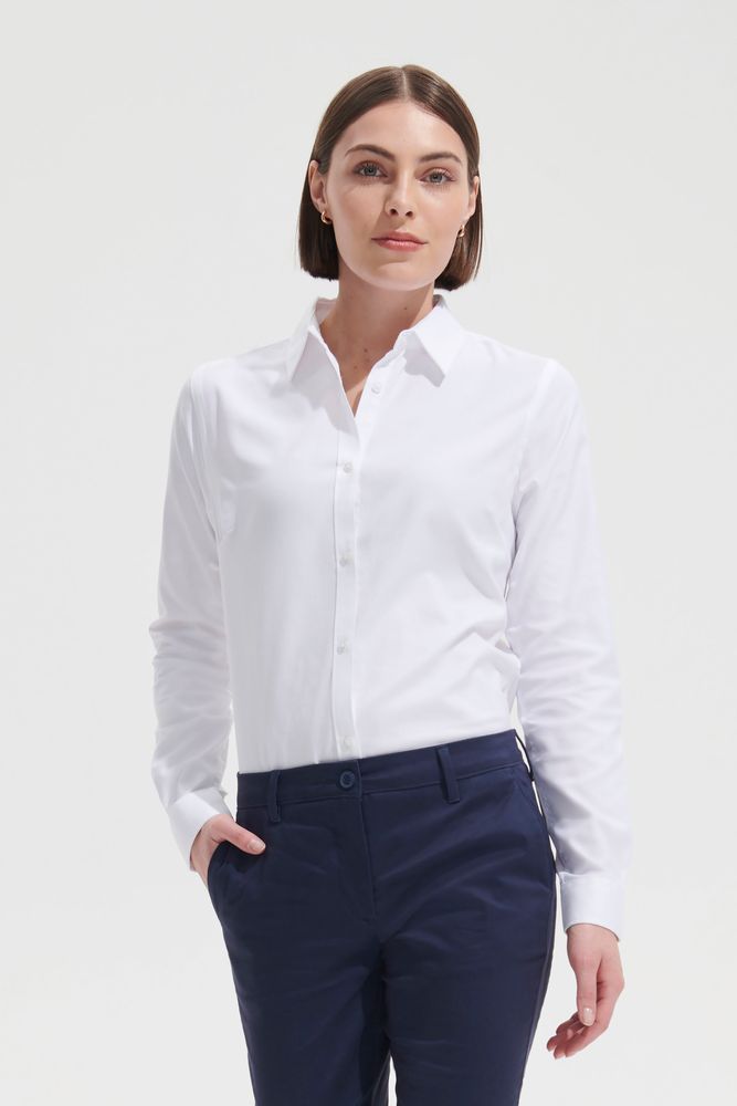 Рубашка женская Brody Women белая / Миниатюра WWW (1000)