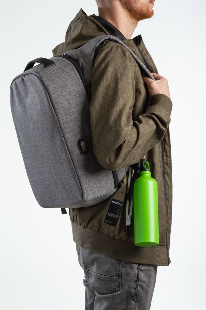 Бутылка для воды Al, зеленая / Миниатюра WWW (1000)