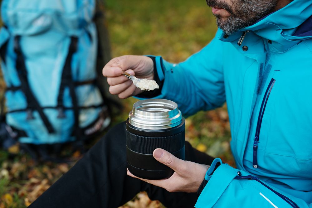 Термос для еды Takk Pappa, черный / Миниатюра WWW (1000)