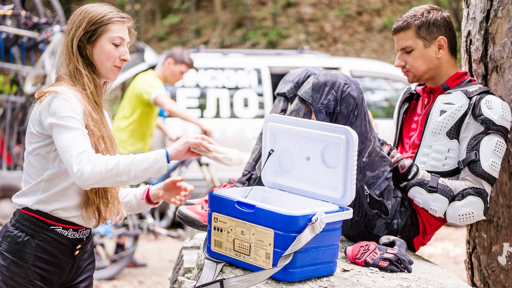 Термоконтейнер «Арктика», M, синий / Миниатюра WWW (1000)