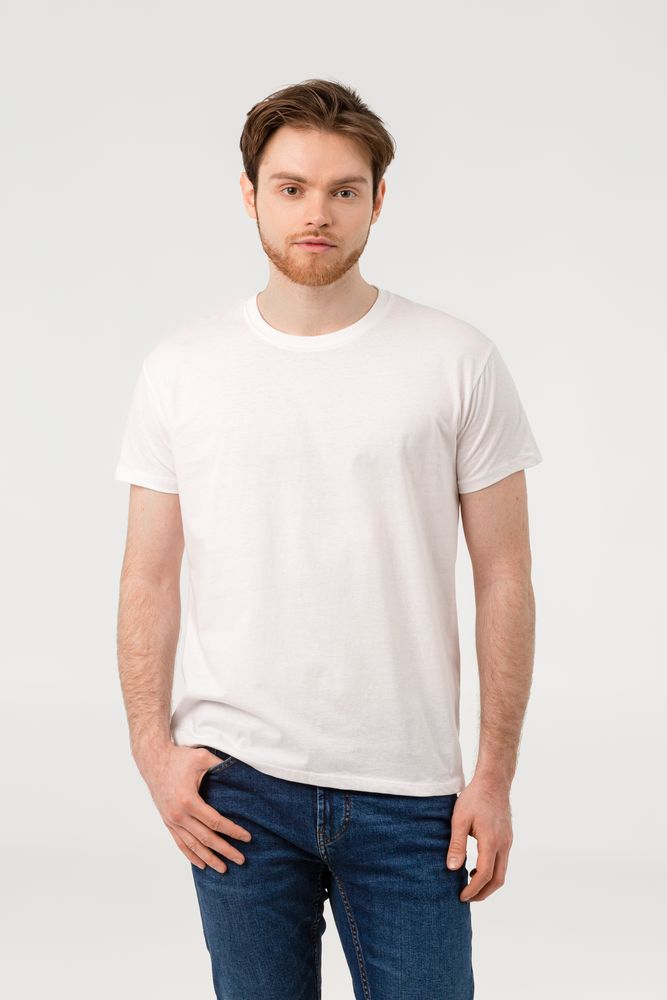 Футболка унисекс Regent 150, белая / Миниатюра WWW (1000)