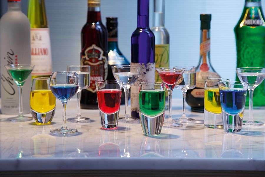 Набор из 4 стопок для водки LuLu / Миниатюра WWW (1000)