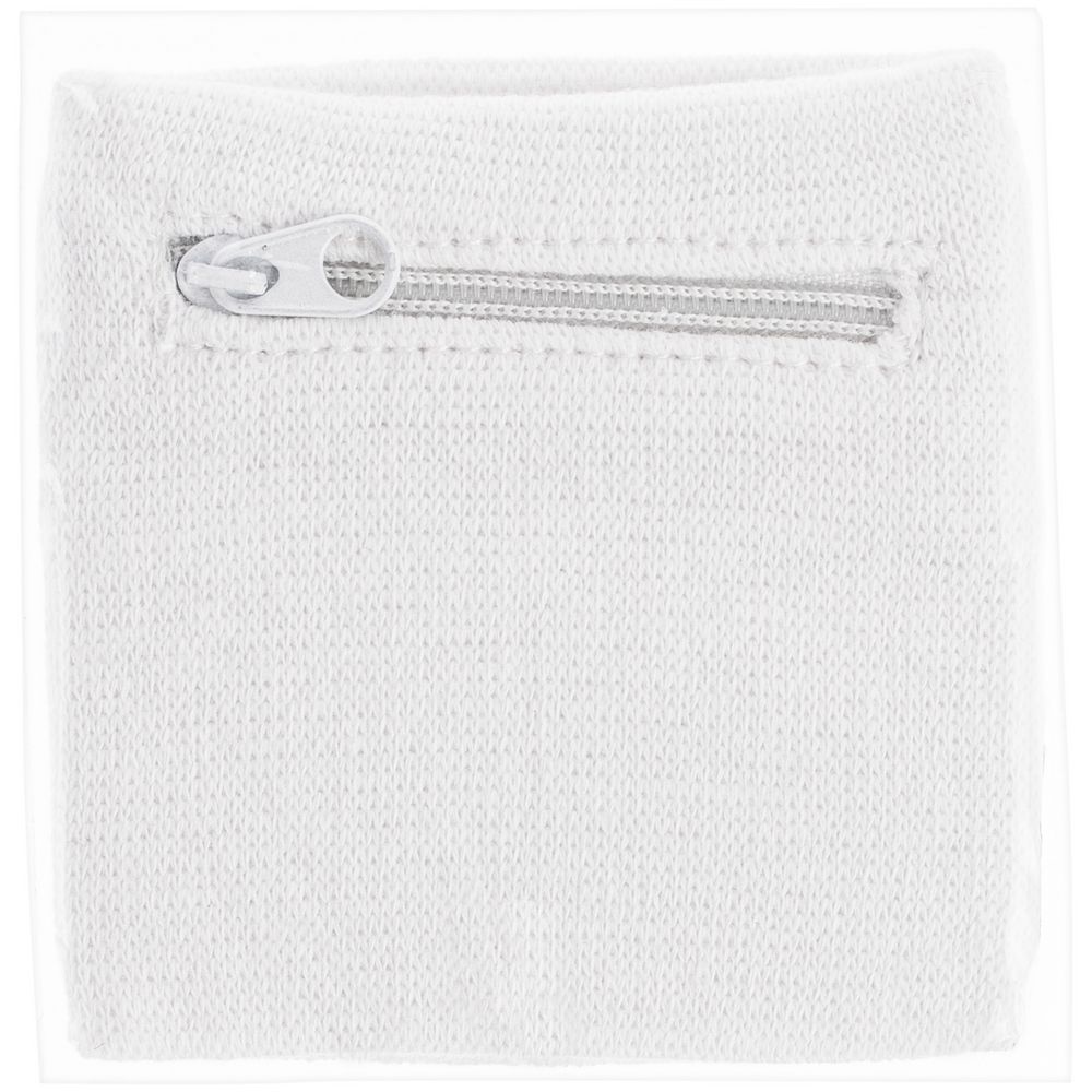 Напульсник с карманом Fiksu, белый / Миниатюра (упак) (1000)