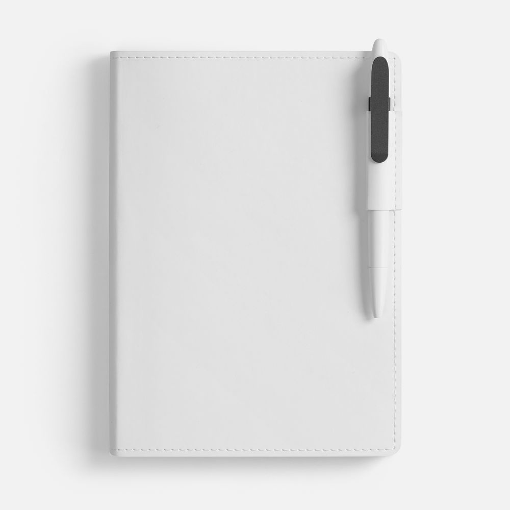 Ежедневник Tact, недатированный, белый / Миниатюра WWW (1000)