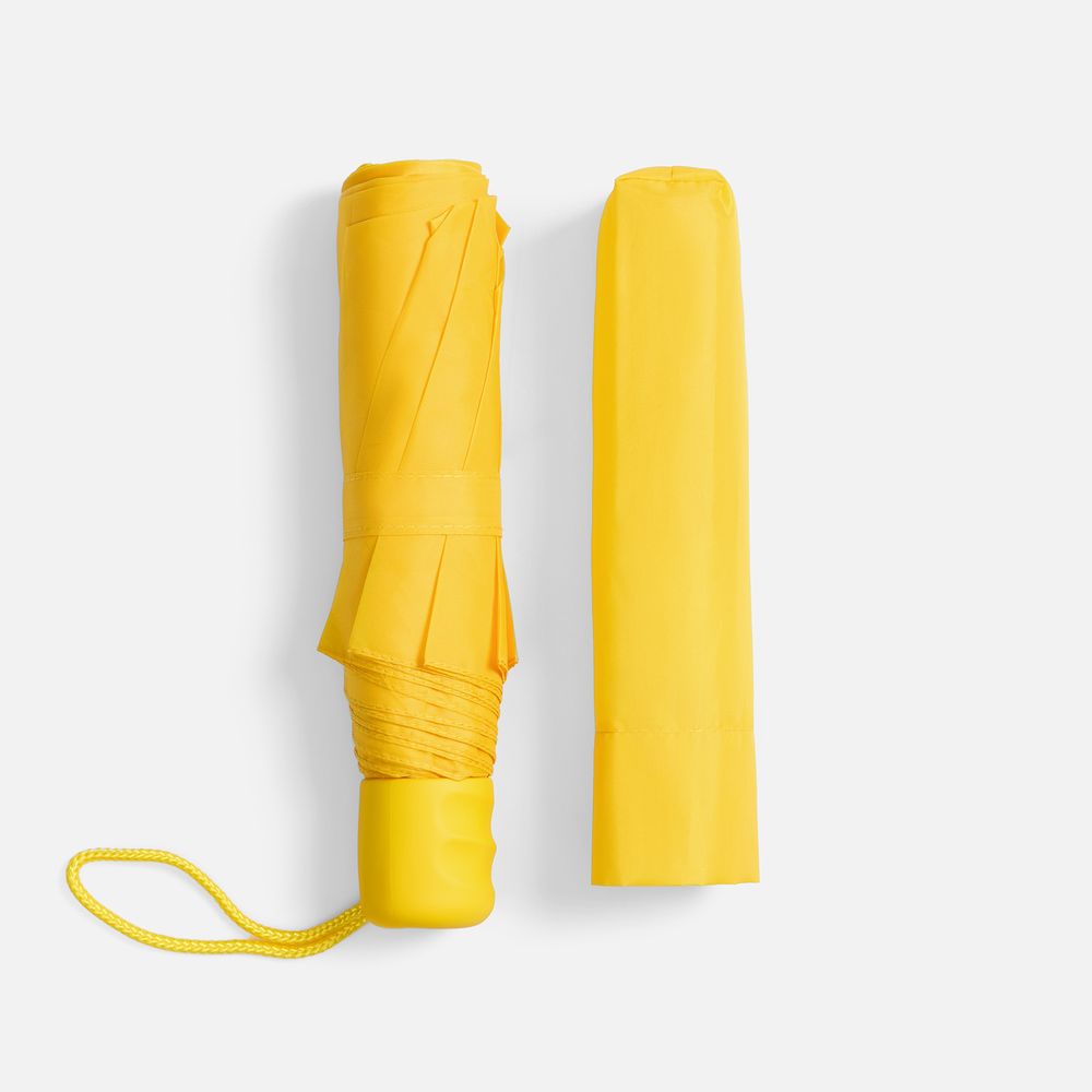 Зонт складной Basic, желтый / Миниатюра WWW (1000)