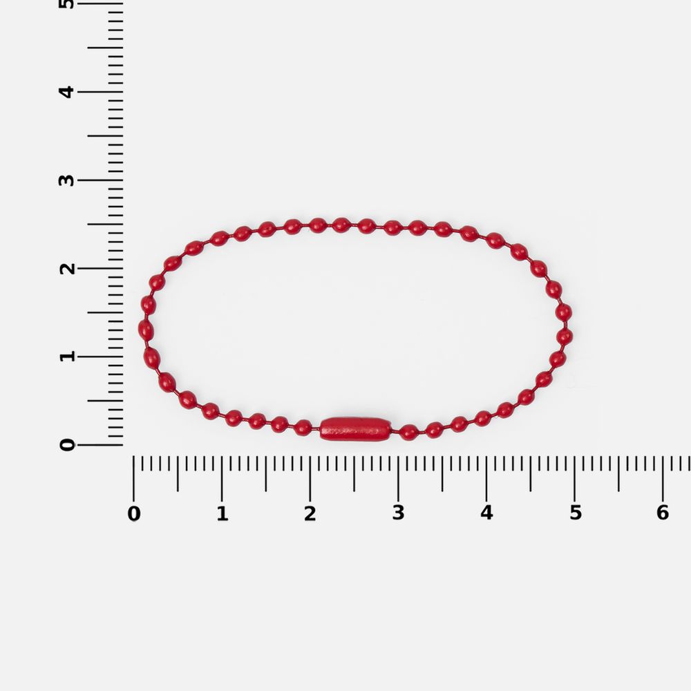 Цепочка для крепления Sharic, красная / Миниатюра WWW (1000)