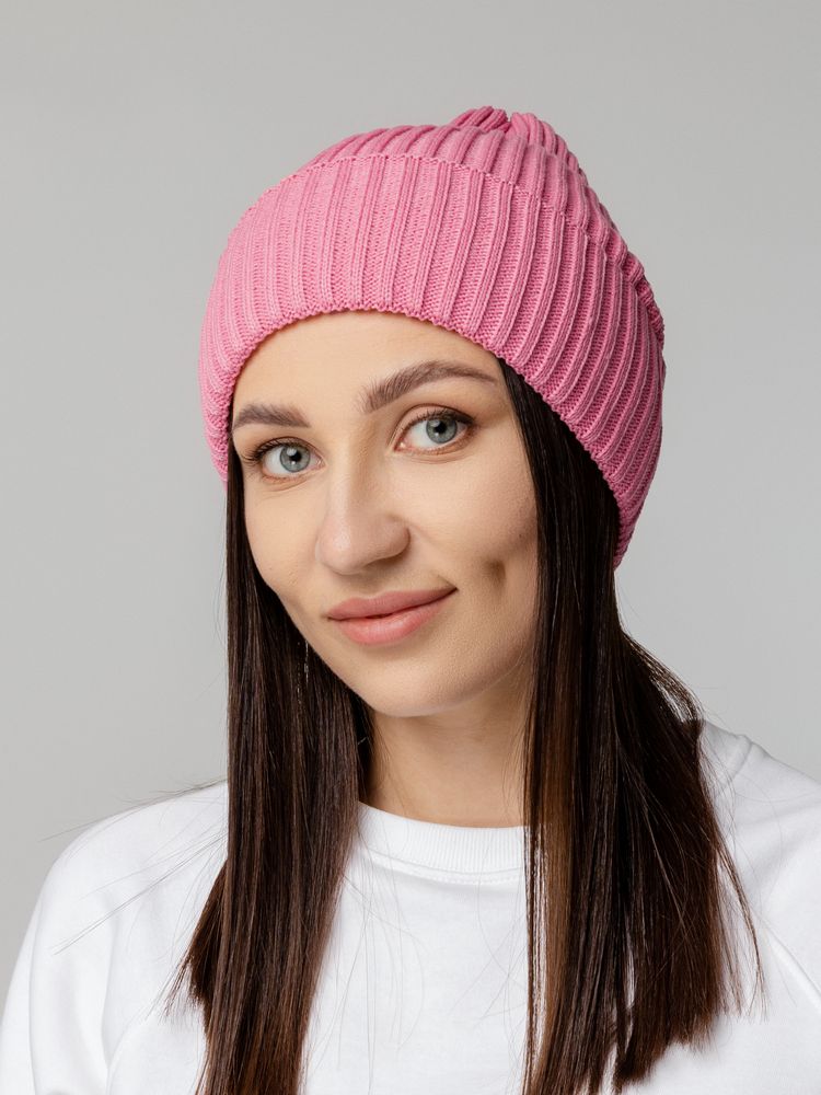 Шапка Yong, розовая / Миниатюра WWW (1000)