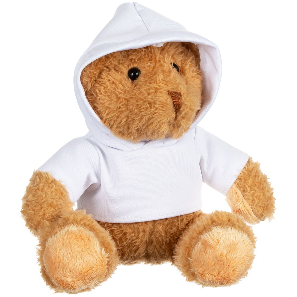 Мягкая игрушка «Мишка Cuddleton» в белом худи / Миниатюра WWW (1000)