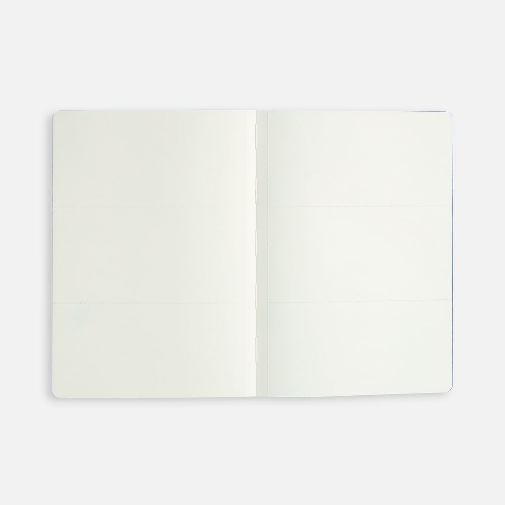 Ежедневник Doppio, недатированный, синий / Миниатюра WWW (1000)