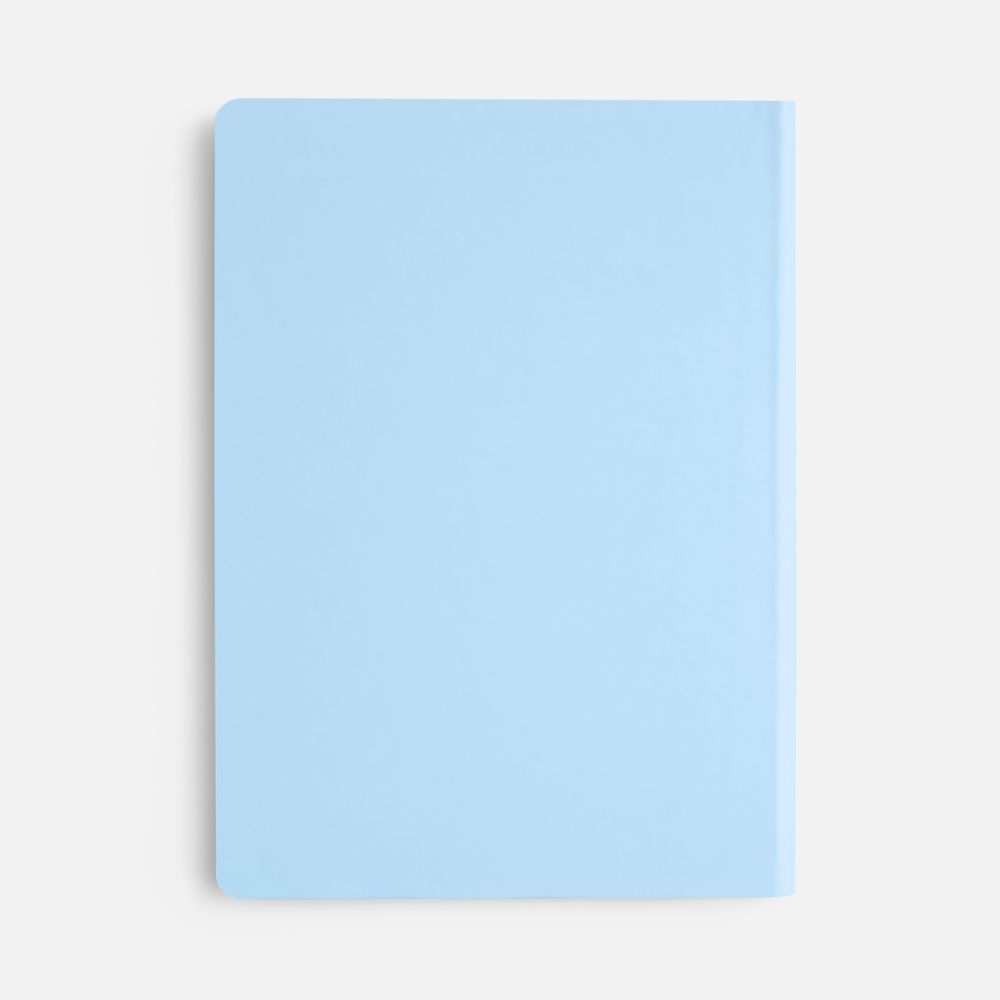 Ежедневник Flex Shall New, недатированный, голубой / Миниатюра WWW (1000)