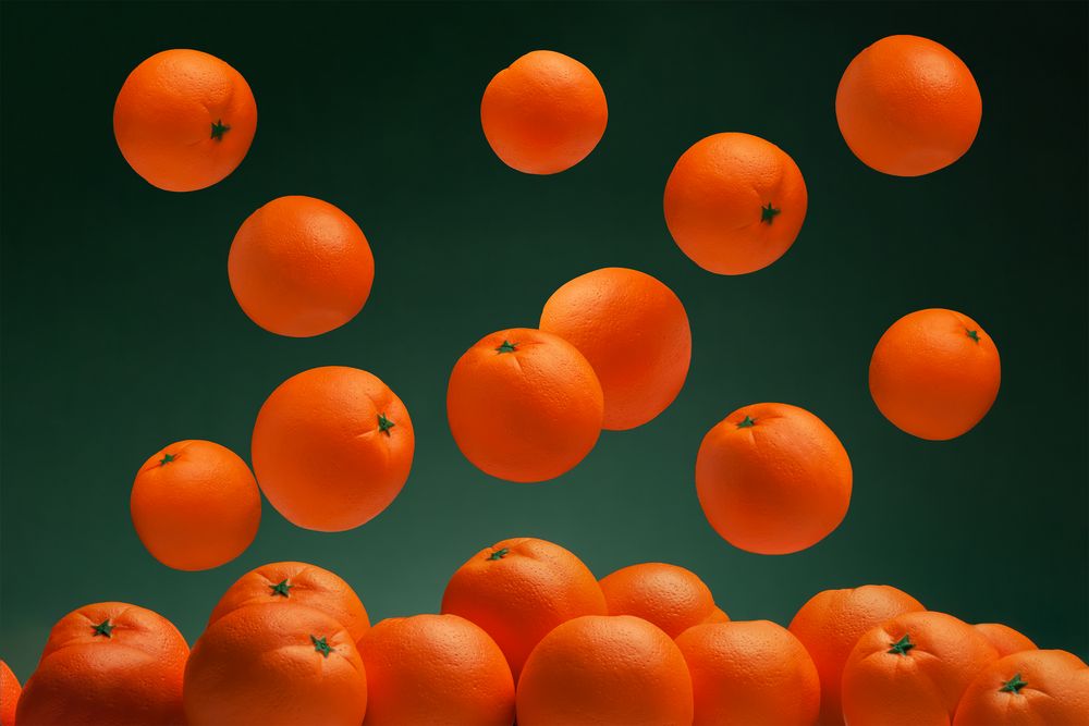 Антистресс «Мандарин» / Миниатюра WWW (1000)