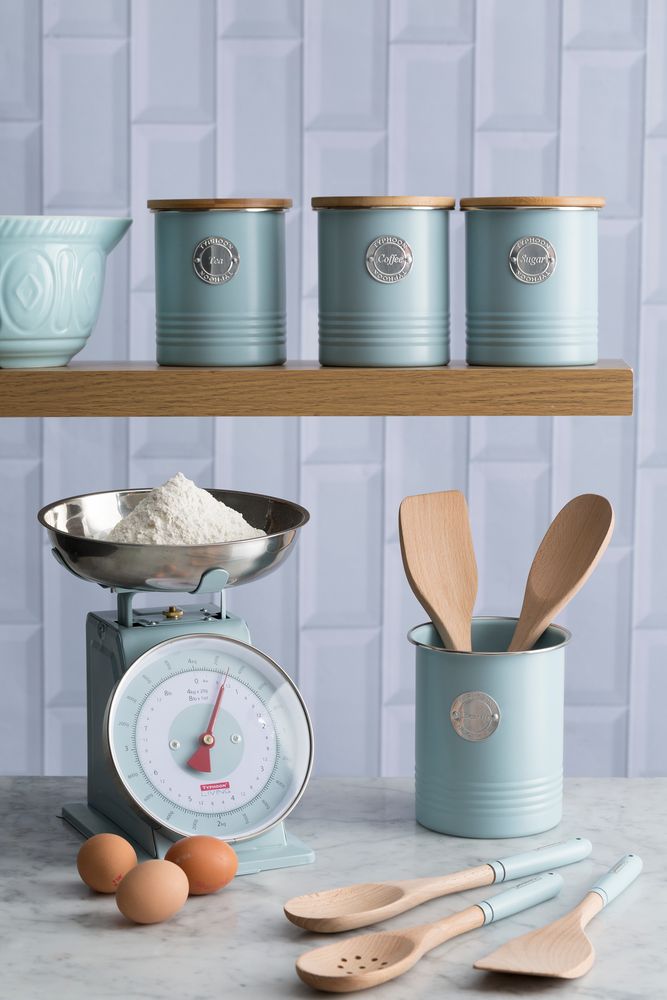 Емкость для хранения чая Living, голубая / Миниатюра WWW (1000)