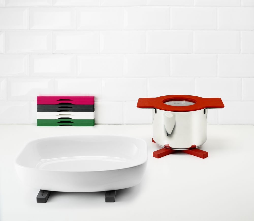 Подставка под горячее Magnetic Trivet, магнитная, белая / Миниатюра WWW (1000)